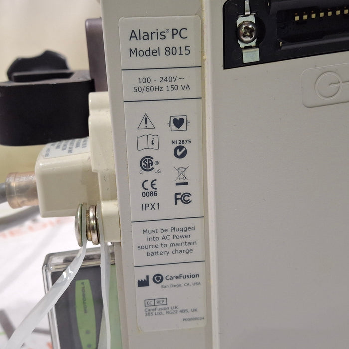 CareFusion Alaris 8015 Large Screen POC Infusion Pump