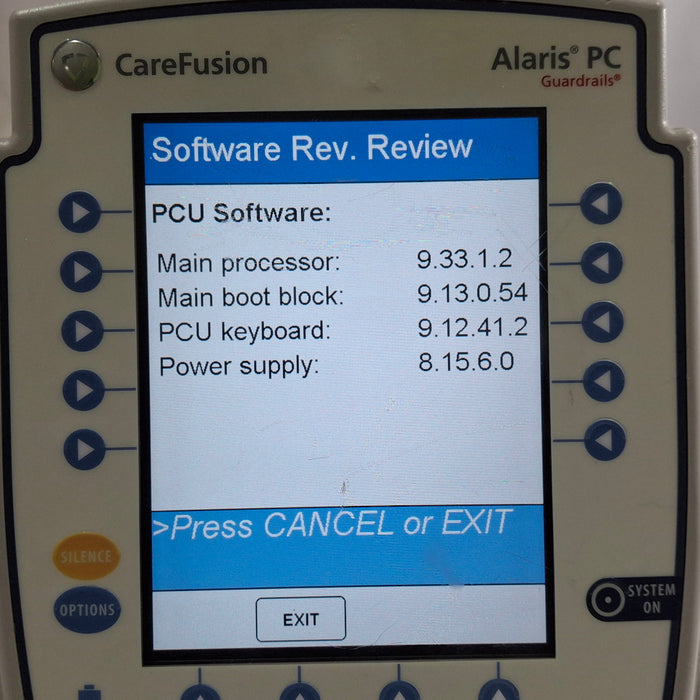 CareFusion Alaris 8015 Large Screen POC Infusion Pump