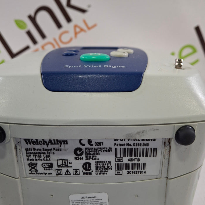 Welch Allyn Spot 420 - NIBP, Temp, Nellcor SpO2 Vital Signs Monitor