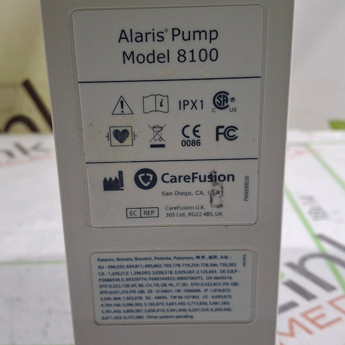 CareFusion Alaris 8100 LVP Infusion Pump Module