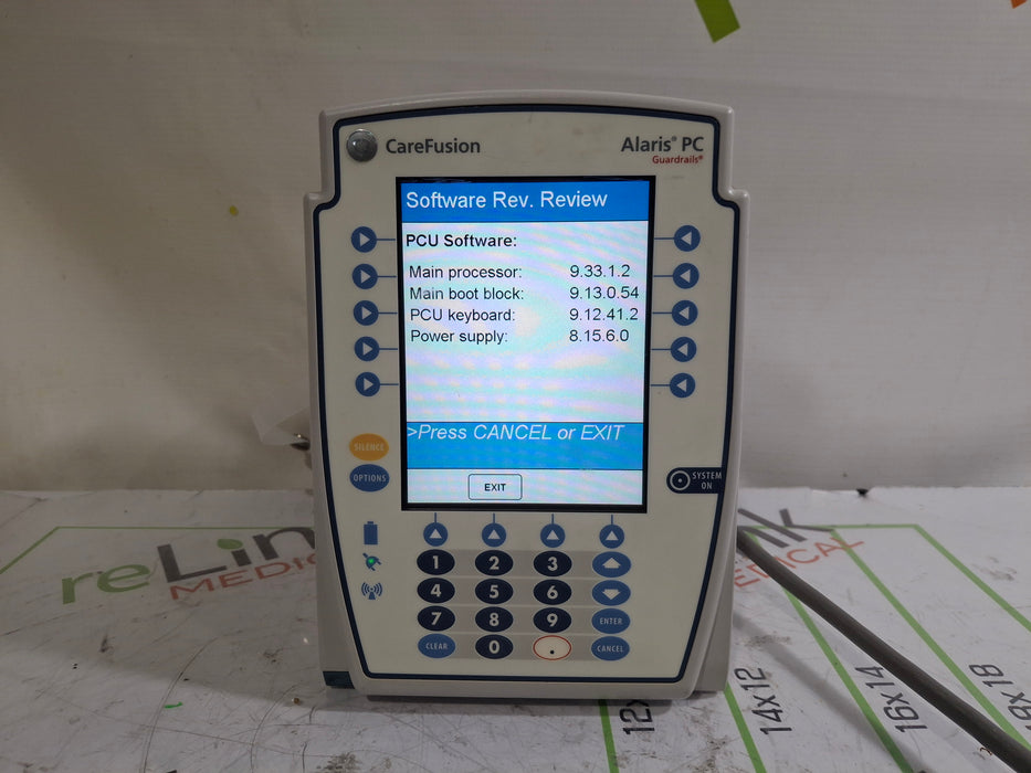 CareFusion Alaris 8015 Large Screen POC Infusion Pump