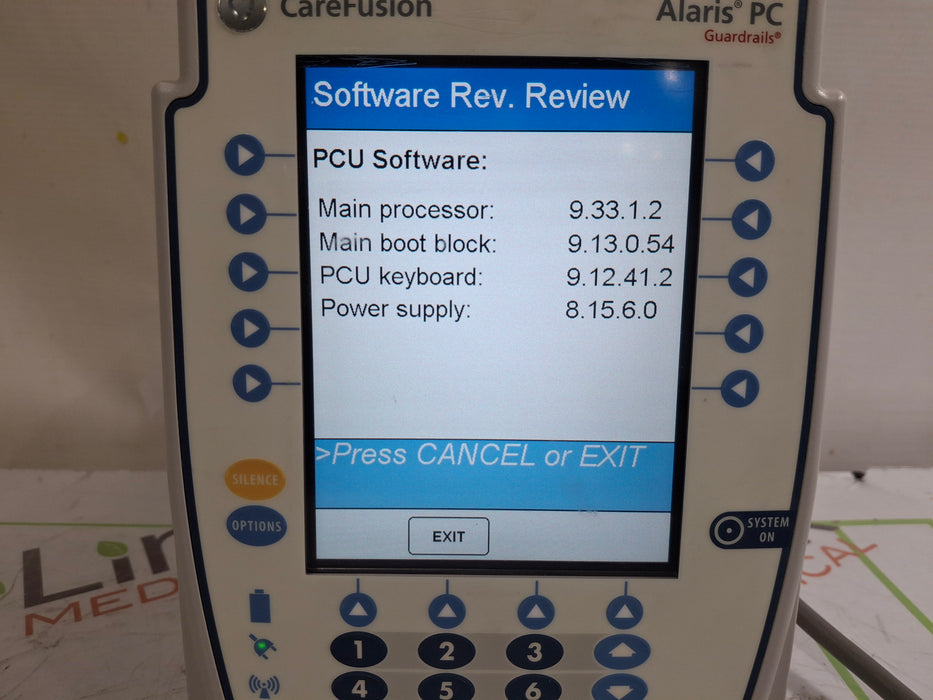 CareFusion Alaris 8015 Large Screen POC Infusion Pump