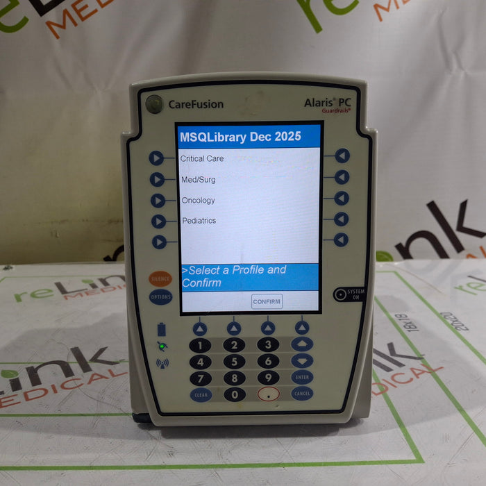 CareFusion Alaris 8015 Large Screen POC Infusion Pump