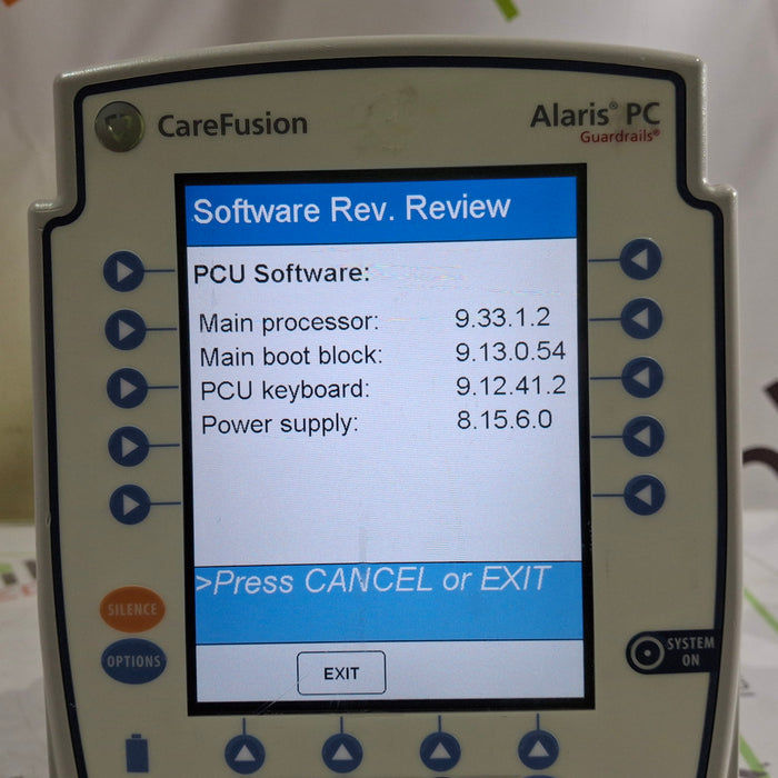 CareFusion Alaris 8015 Large Screen POC Infusion Pump