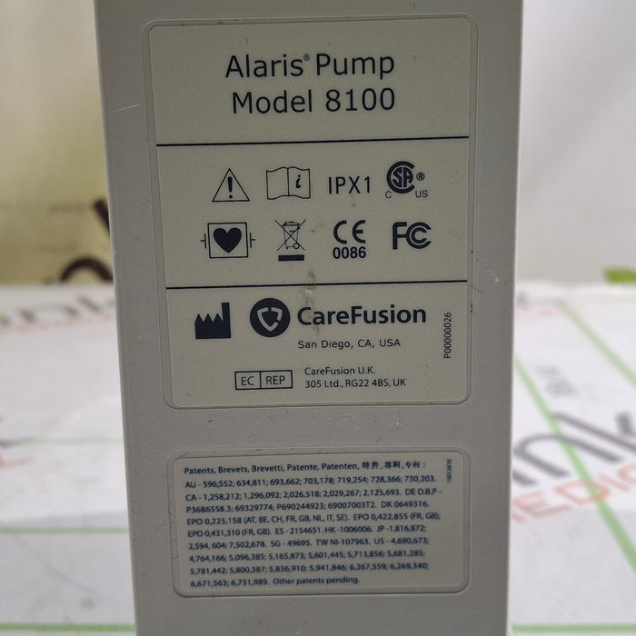CareFusion Alaris 8100 LVP Infusion Pump Module