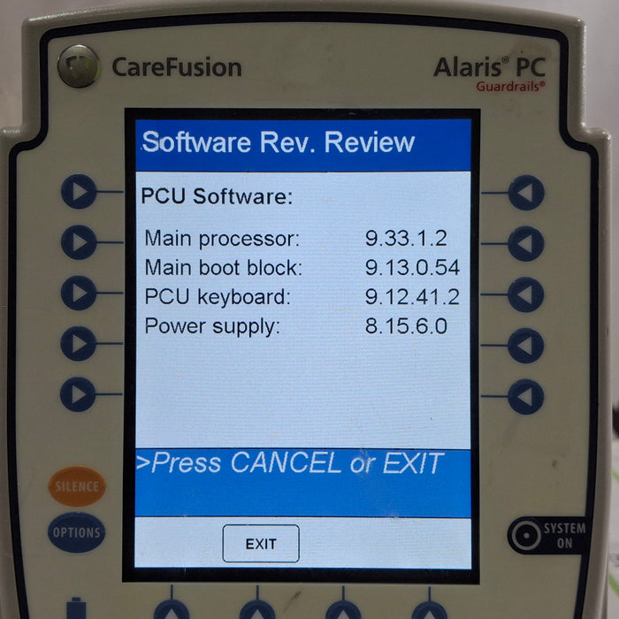 CareFusion Alaris 8015 Large Screen POC Infusion Pump