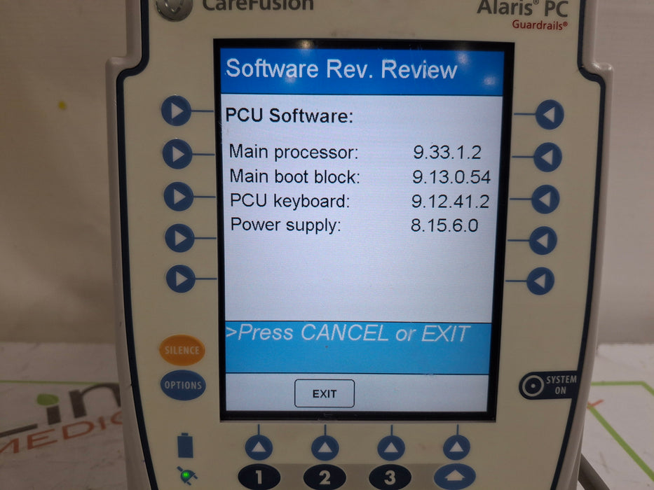 CareFusion Alaris 8015 Large Screen POC Infusion Pump