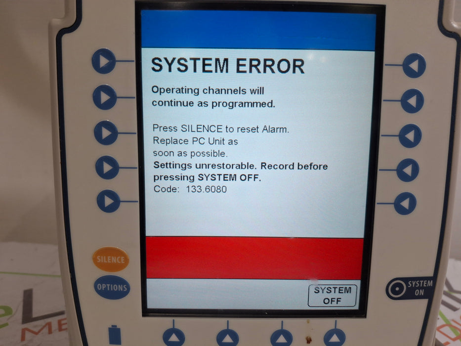 CareFusion Alaris 8015 Large Screen POC Infusion Pump