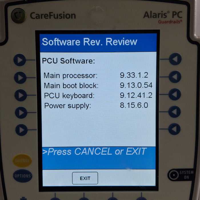 CareFusion Alaris 8015 Large Screen POC Infusion Pump