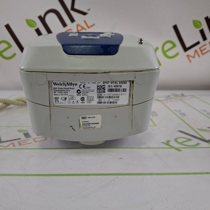 Welch Allyn Spot 420 - NIBP, Temp, Nellcor SpO2 Vital Signs Monitor
