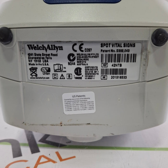 Welch Allyn Spot 420 - NIBP, Temp, Nellcor SpO2 Vital Signs Monitor