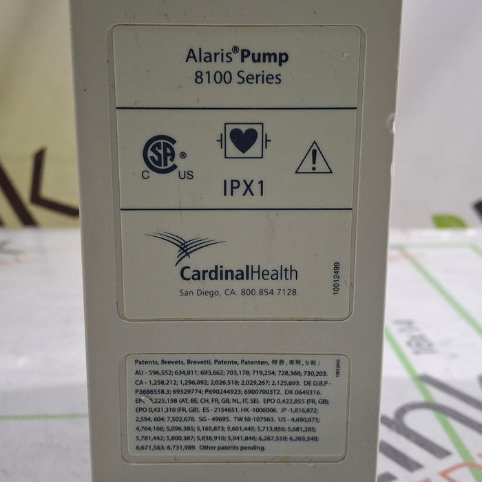 CareFusion Alaris 8100 LVP Infusion Pump Module