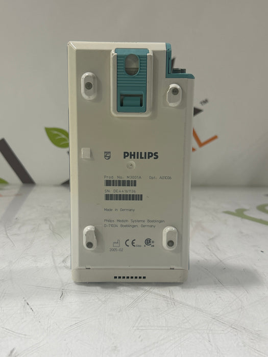 Philips Philips M3001A-A01C06 Fast SpO2, NIBP, ECG, Temp, IBP MMS Module Patient Monitors reLink Online