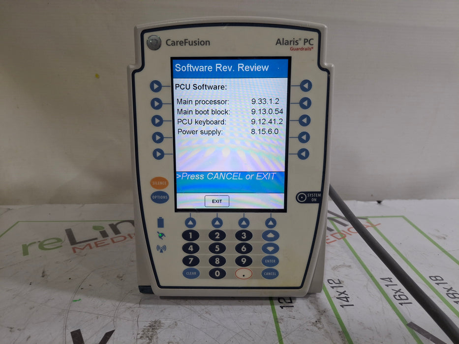 CareFusion Alaris 8015 Large Screen POC Infusion Pump