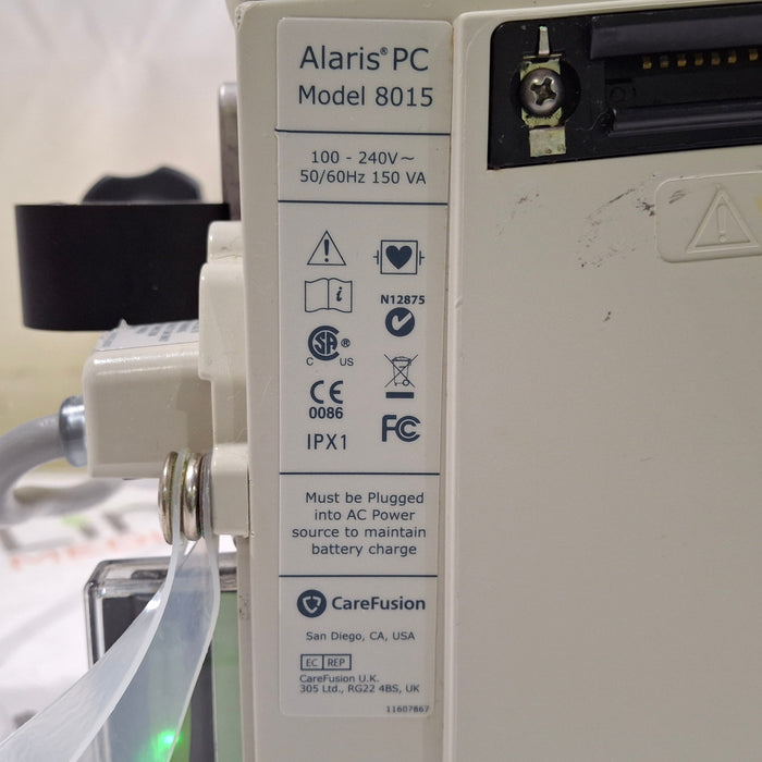 CareFusion Alaris 8015 Small Screen POC Infusion Pump
