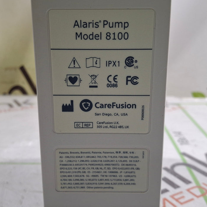 CareFusion Alaris 8100 LVP Infusion Pump Module