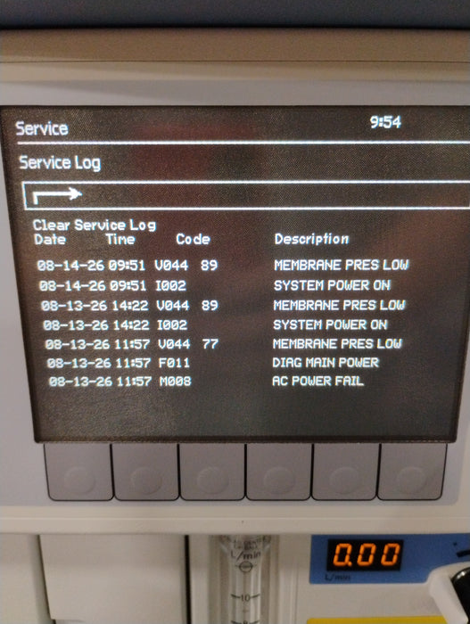 Draeger Medical Fabius MRI Anesthesia Machine
