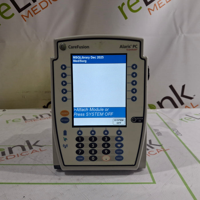 CareFusion Alaris 8015 Large Screen POC Infusion Pump
