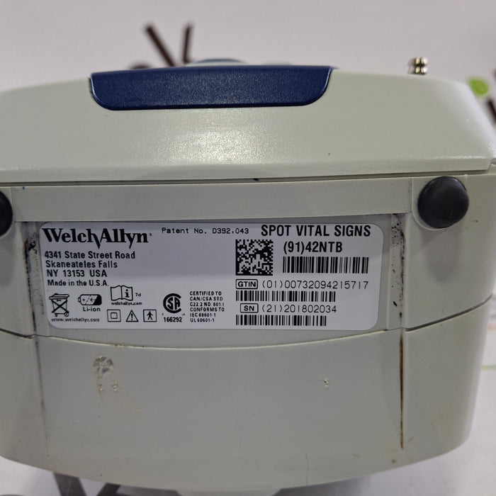 Welch Allyn Spot 420 - NIBP, Temp, Nellcor SpO2 Vital Signs Monitor