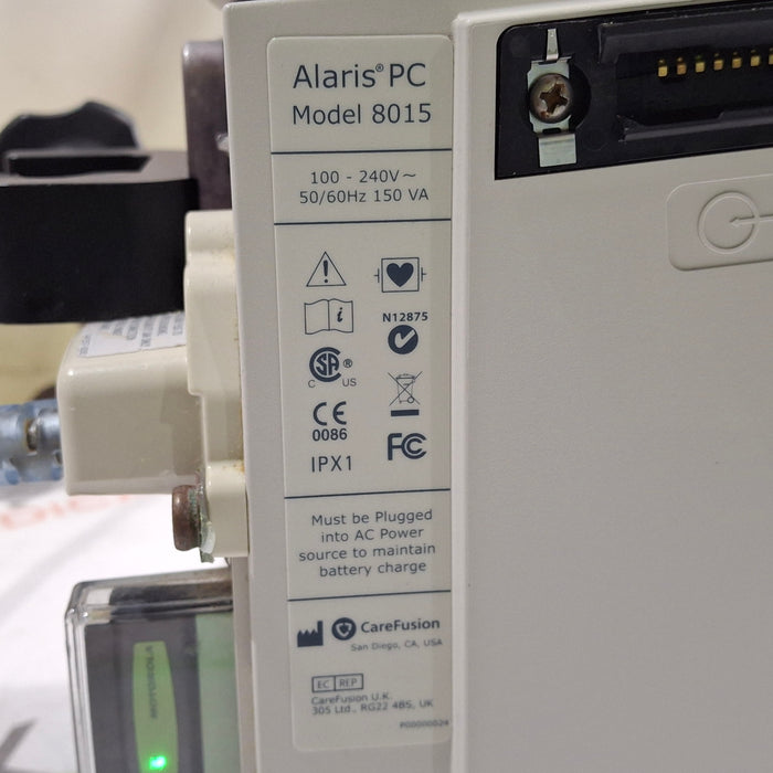 CareFusion Alaris 8015 Small Screen POC Infusion Pump