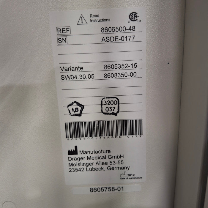 Draeger Medical Apollo Anesthesia Machine