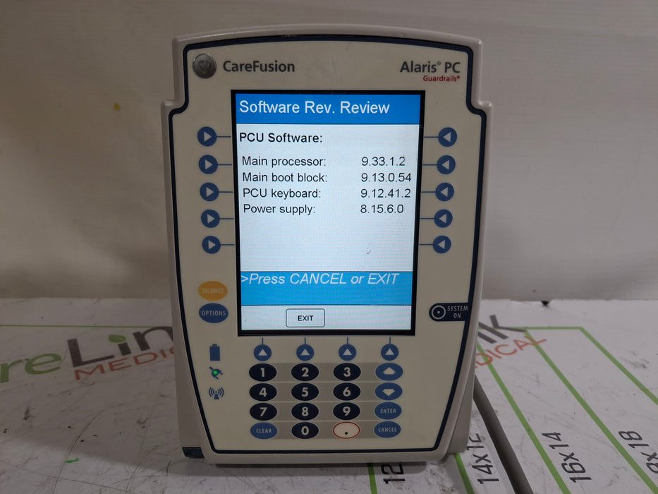CareFusion Alaris 8015 Large Screen POC Infusion Pump