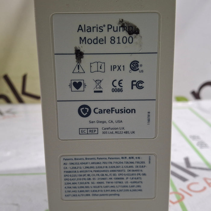 CareFusion Alaris 8100 LVP Infusion Pump Module