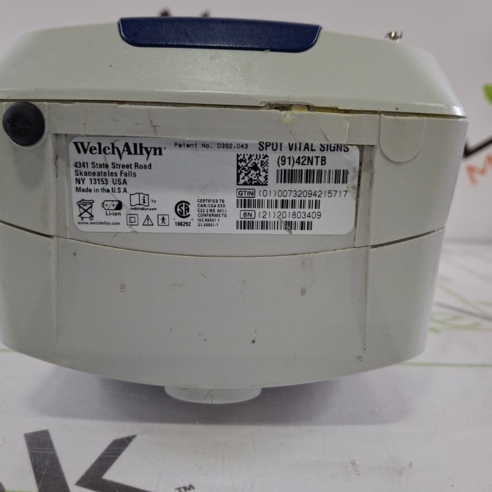 Welch Allyn Spot 420 - NIBP, Temp, Nellcor SpO2 Vital Signs Monitor