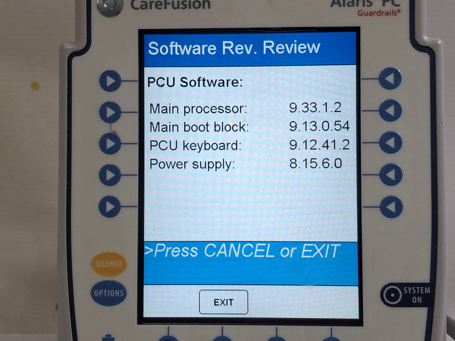 CareFusion Alaris 8015 Large Screen POC Infusion Pump