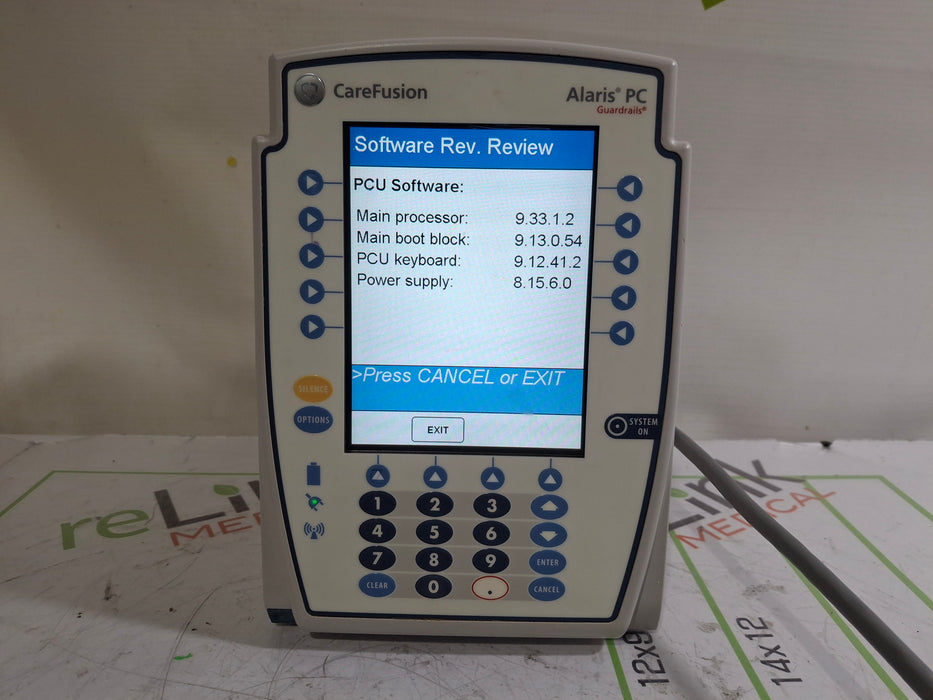 CareFusion Alaris 8015 Large Screen POC Infusion Pump