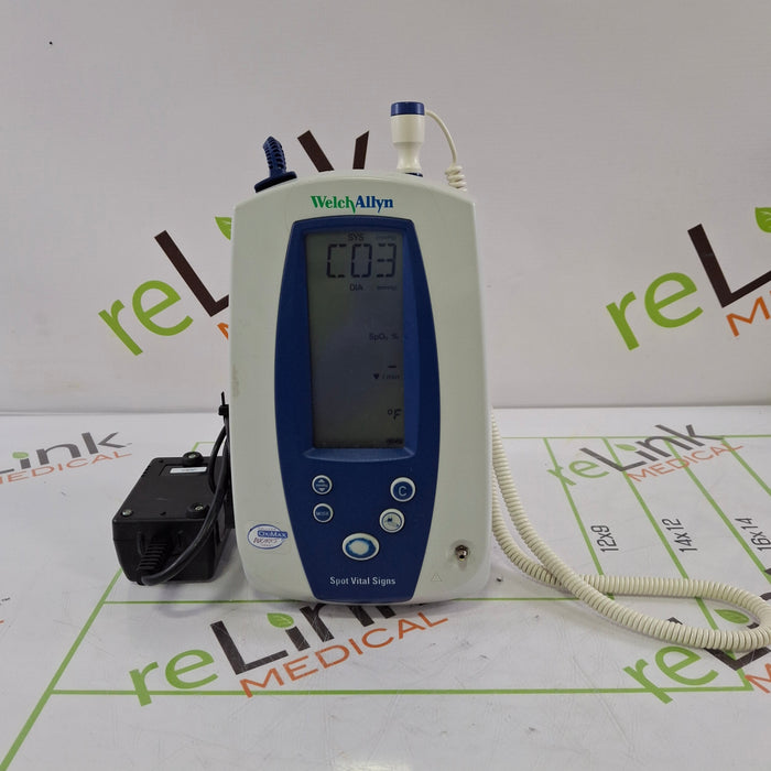 Welch Allyn Spot 420 - NIBP, Temp, Nellcor SpO2 Vital Signs Monitor