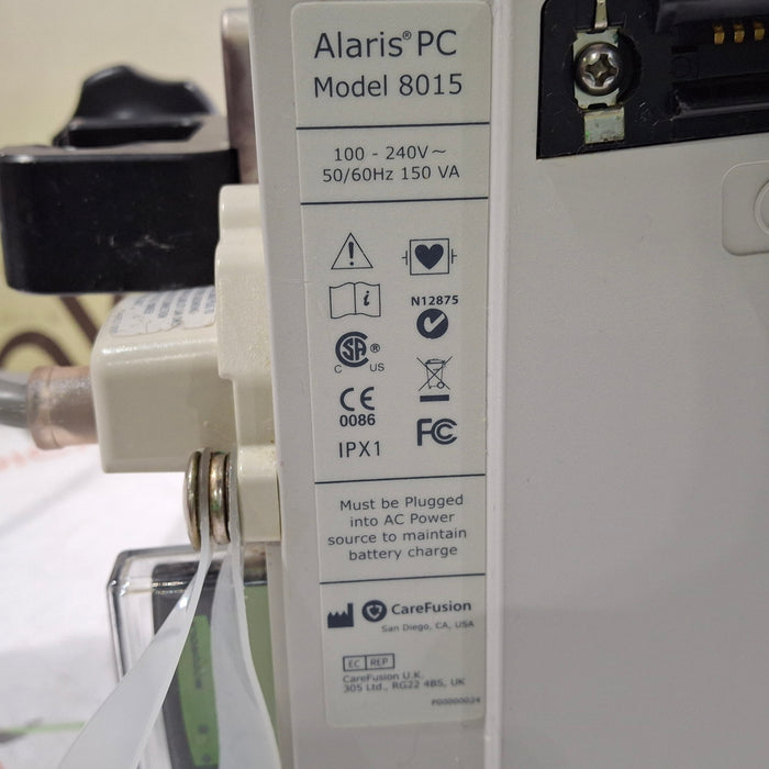 CareFusion Alaris 8015 Large Screen POC Infusion Pump