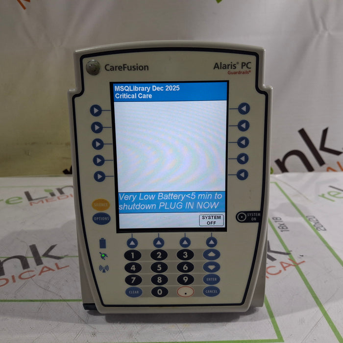 CareFusion Alaris 8015 Large Screen POC Infusion Pump
