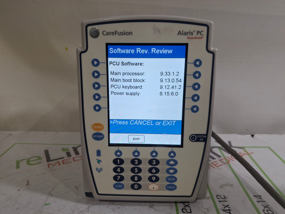 CareFusion Alaris 8015 Large Screen POC Infusion Pump