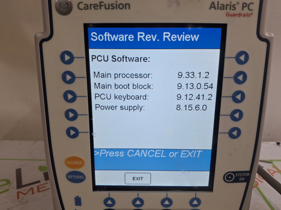 CareFusion Alaris 8015 Large Screen POC Infusion Pump