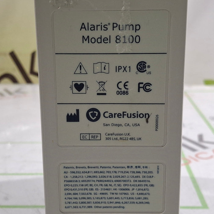 CareFusion Alaris 8100 LVP Infusion Pump Module