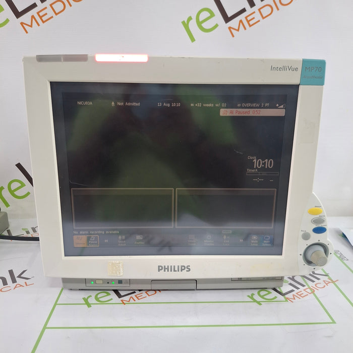 Philips Philips IntelliVue MP70 - Anesthesia Patient Monitor Patient Monitors reLink Online
