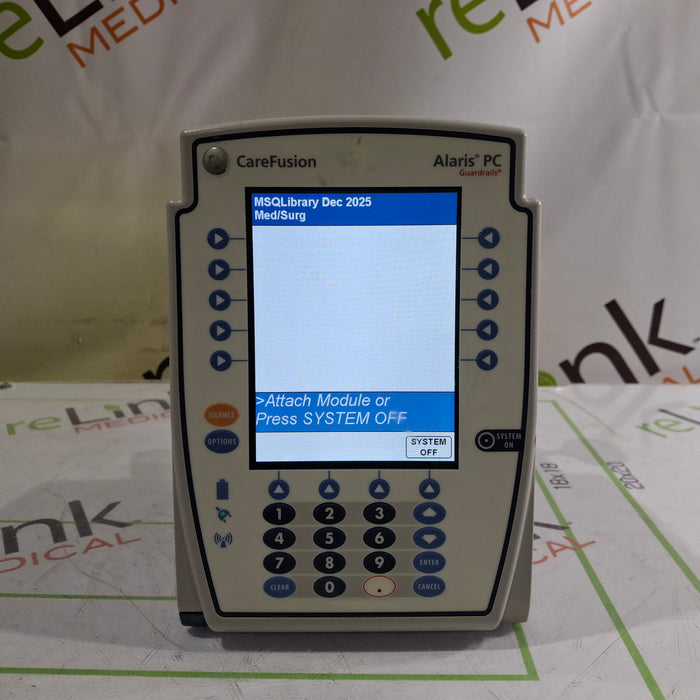 CareFusion Alaris 8015 Large Screen POC Infusion Pump