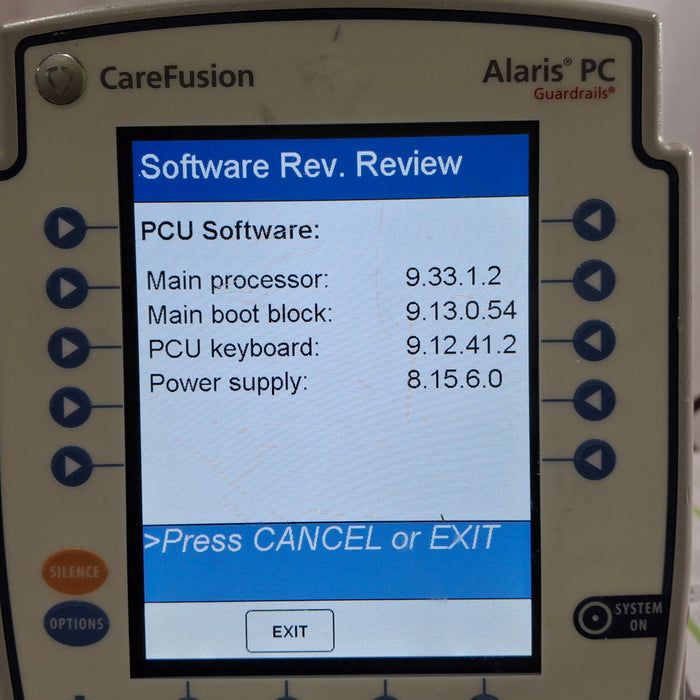 CareFusion Alaris 8015 Large Screen POC Infusion Pump