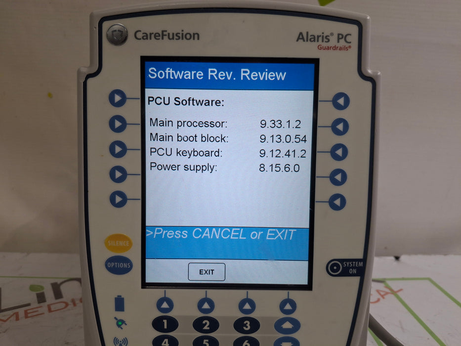 CareFusion Alaris 8015 Large Screen POC Infusion Pump