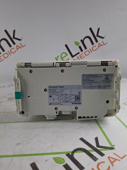 B. Braun Infusomat Space w/AC Adapter Infusion Pump