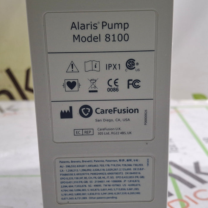 CareFusion Alaris 8100 LVP Infusion Pump Module
