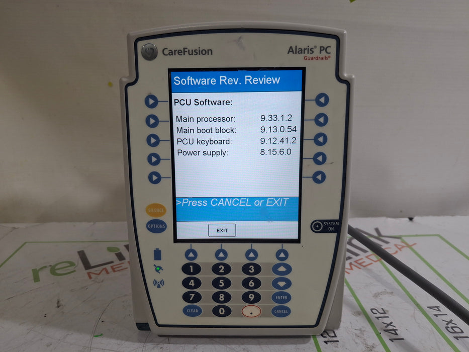 CareFusion Alaris 8015 Large Screen POC Infusion Pump