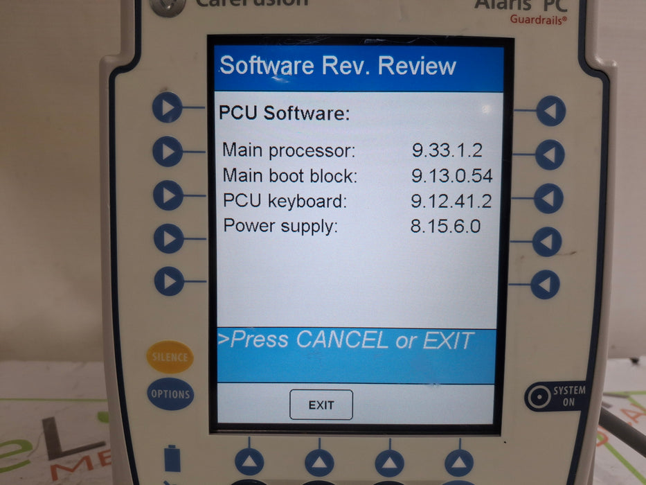 CareFusion Alaris 8015 Large Screen POC Infusion Pump