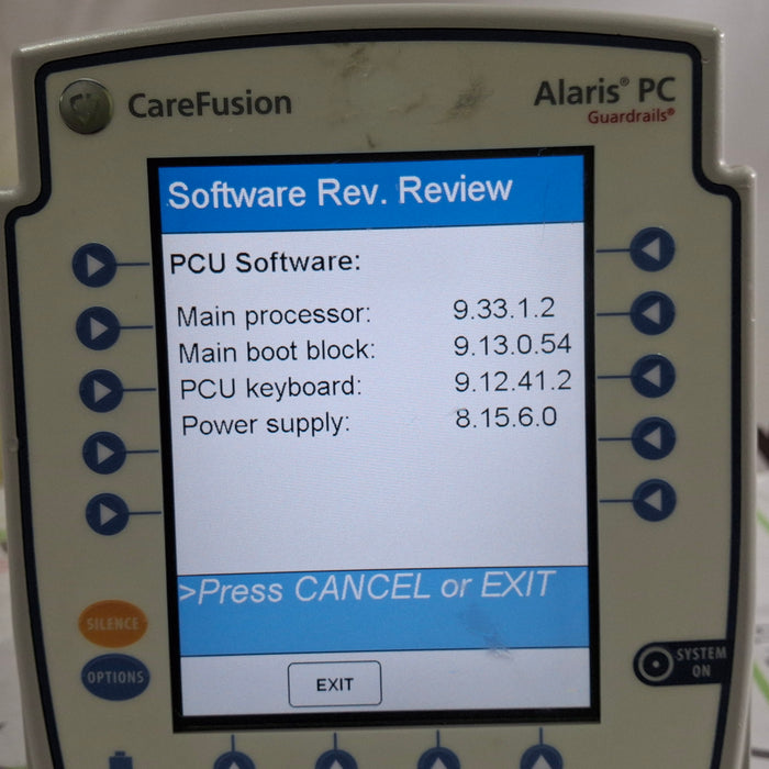 CareFusion Alaris 8015 Large Screen POC Infusion Pump
