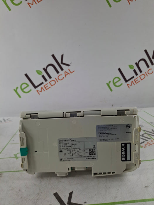 B. Braun Infusomat Space w/AC Adapter Infusion Pump