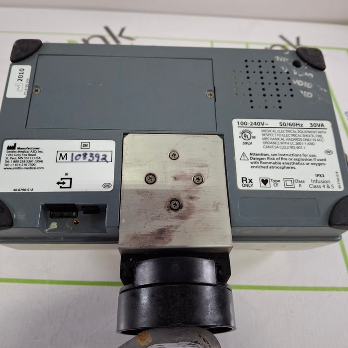 Smiths Medical Medfusion 3500 Version 6 Syringe Infusion Pump