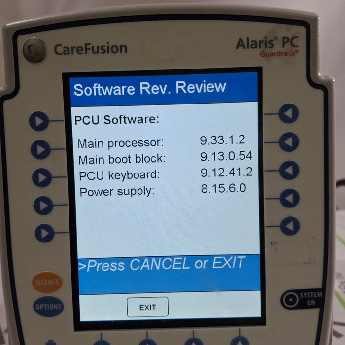 CareFusion Alaris 8015 Large Screen POC Infusion Pump