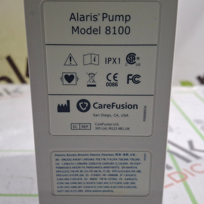 CareFusion Alaris 8100 LVP Infusion Pump Module