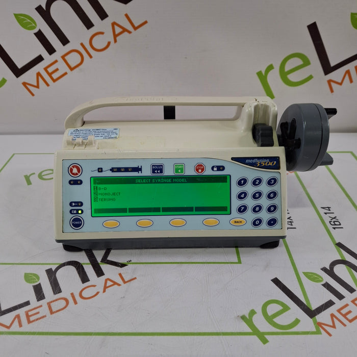 Smiths Medical Medfusion 3500 Version 6 Syringe Infusion Pump